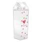 VON CASA "LOVE" Plastic Juice Bottles - 500Ml, Transparent