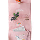 VON CASA Wall Hanging Storage Bag With 3 Pocket And Key Hook - Pink