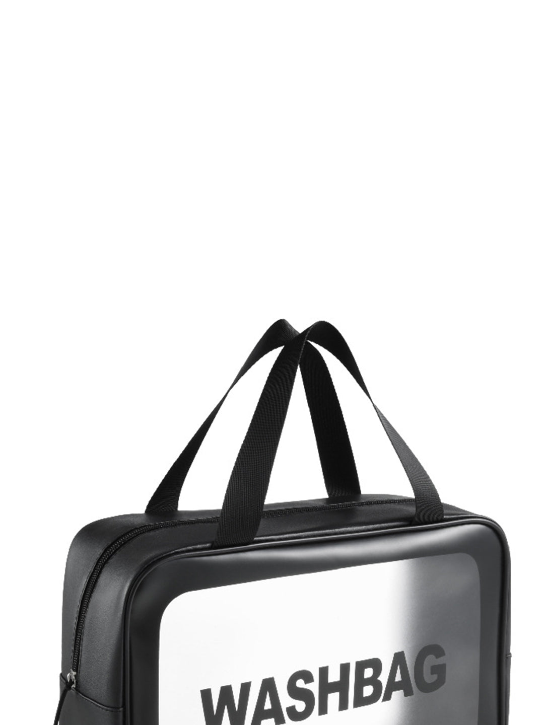 VON CASA Transparent Multicolorpurpose Travel Pouch - Black 