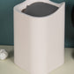 VON CASA Modern Table Dustbin - 1500ml, Cream Grey