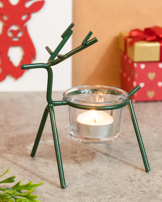 VON CASA Deer Tealight Candle Holder - VON CASA