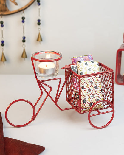 Rickshaw Tealight Candle Holder