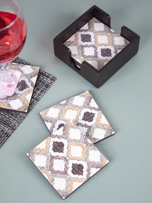 Tea Coaster Pack Of 7 Pcs