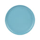 VON CASA Melamine Round Full Plate - Set of 6, Turquoise