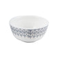 VON CASA Melamine Round Soup Bowl - Set of 6, White