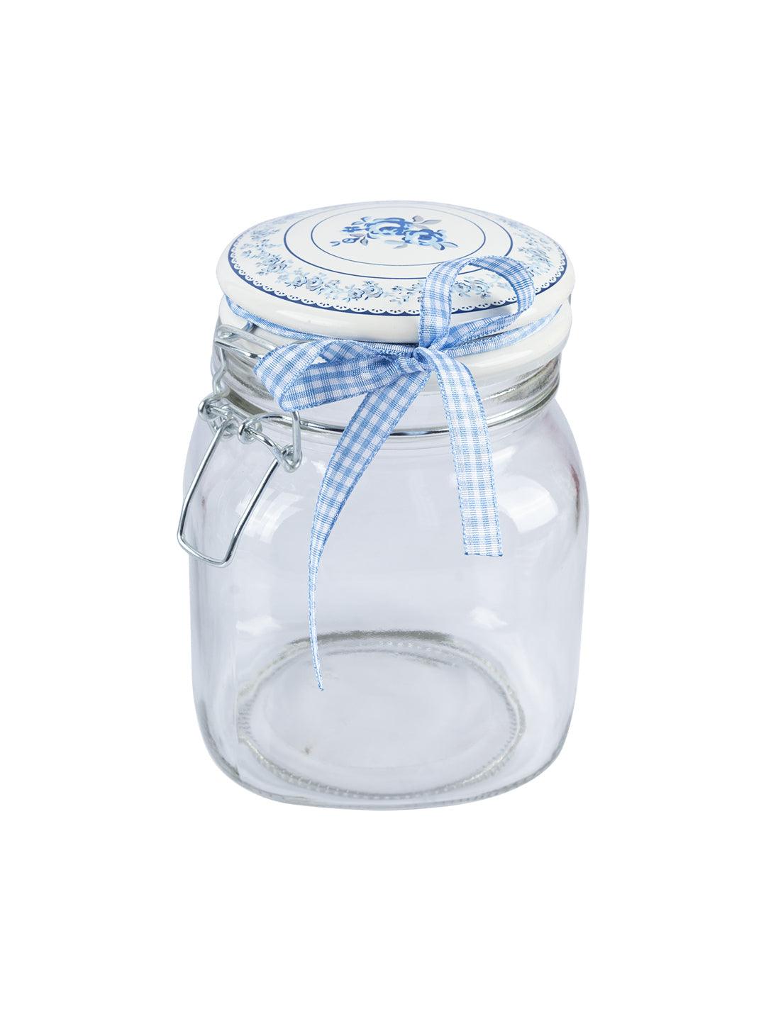 VON CASA Glass Jar (Pack of 2) - VON CASA