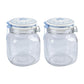 VON CASA Glass Jar (Pack of 2) - VON CASA