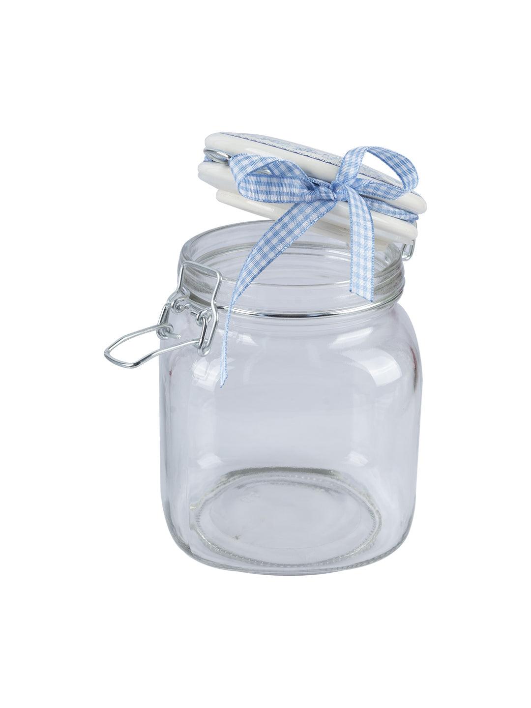 VON CASA Glass Jar (Pack of 2) - VON CASA