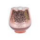 VON CASA Pink Glass Tealight Candle Holders Pack Of 2 Pcs