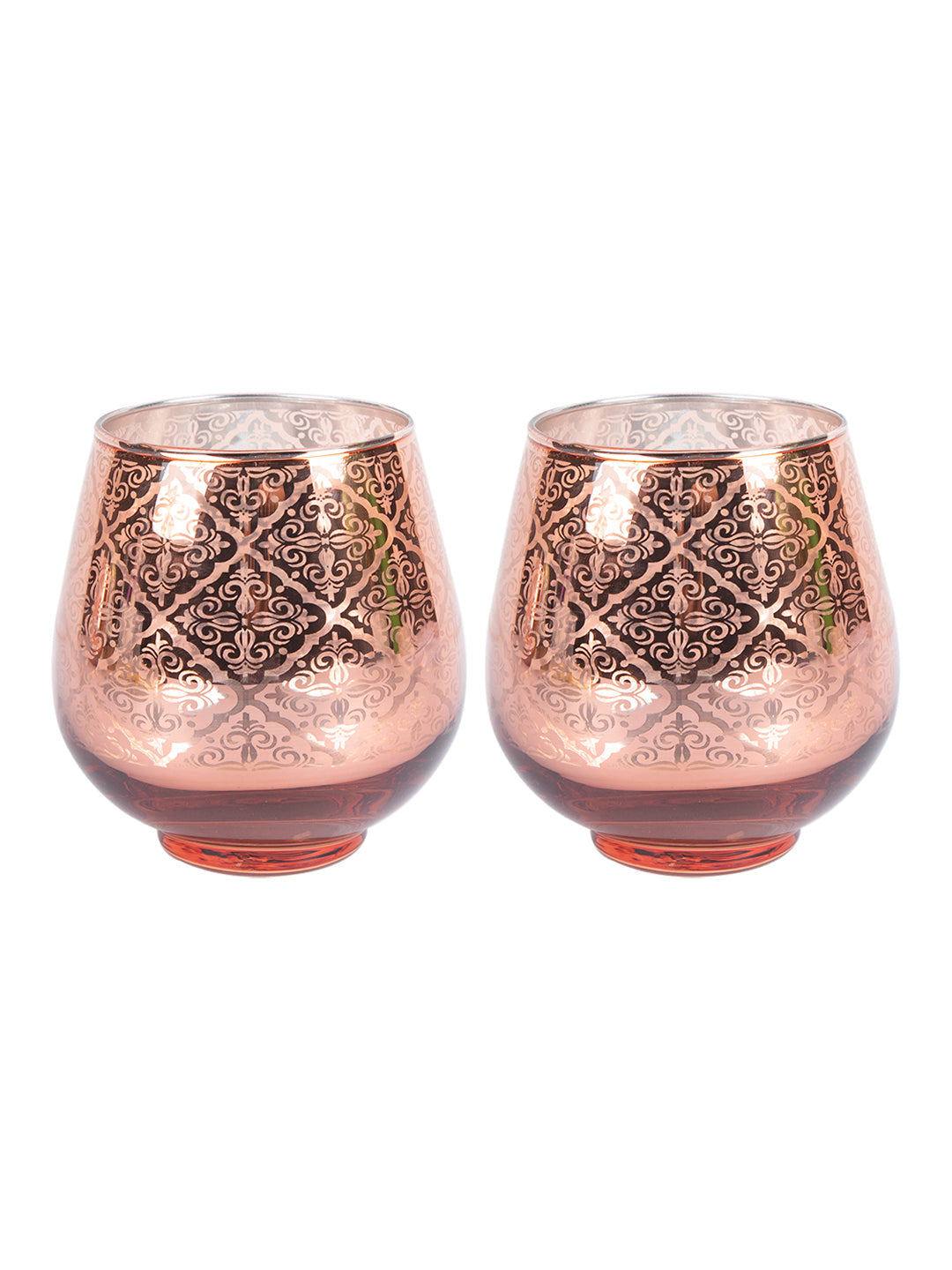 VON CASA Decorative Tealight Candle Holders Pack Of 2 Pcs