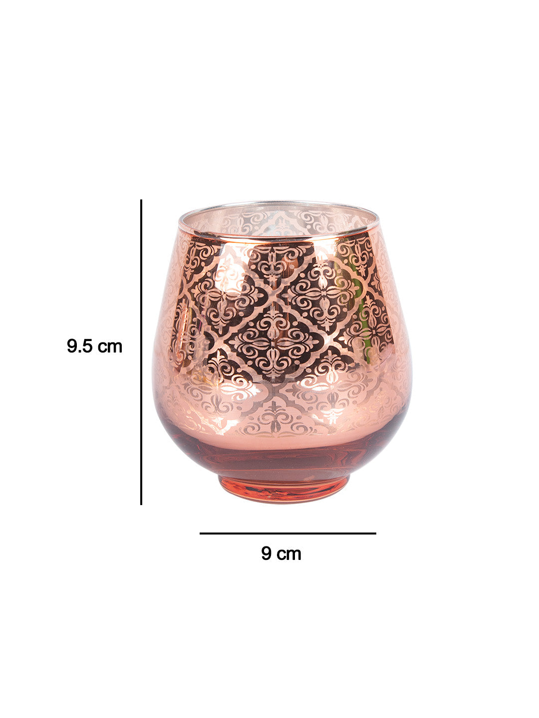 VON CASA Decorative Tealight Candle Holders Pack Of 2 Pcs
