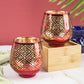 VON CASA Diwali Decorating Tealight Candle Holders Pack Of 2 Pcs