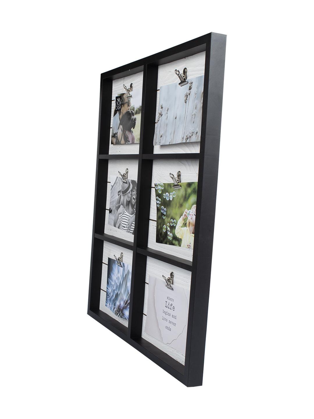 VON CASA Wall Photo Frame - 15 X 20 Inch (Black)