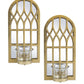 VON CASA Decorative Wall Sconce Candle Holders