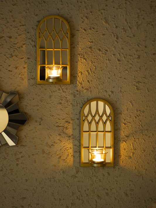 VON CASA Decorative Wall Sconce Candle Holders