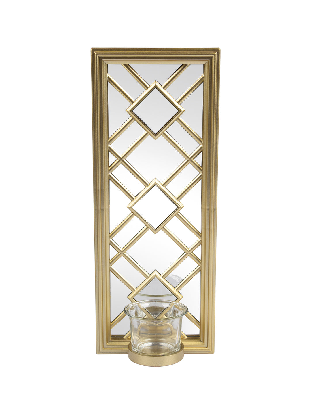 VON CASA Decorative Vertical Wall Sconce Candle Holder