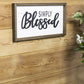 VON CASA Decorative Wall Plaques - SIMPLY Blessed