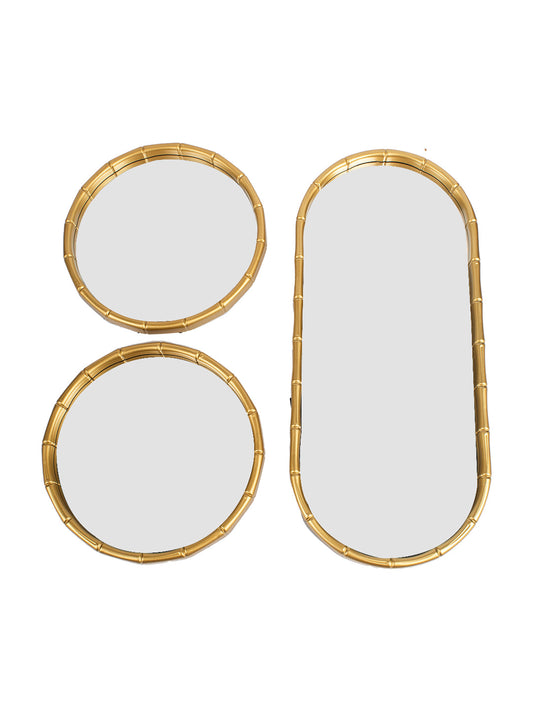VON CASA Decorative Wall Hanging Mirrors (Set of 3 Mirrors)