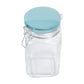 Glass Jar With Skyblue Ceramic Lid - 1200 Ml