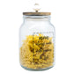 Glass Jar With Wooden Lid -1500 Ml